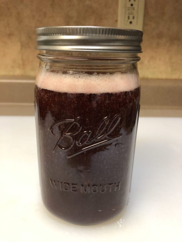 Black Berry BBQ Sauce that is sealed in Ball Jar