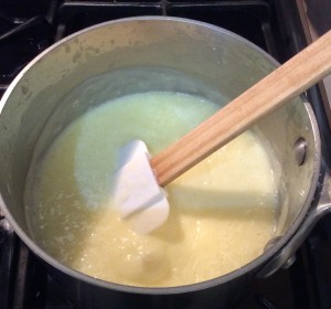 Cooked Minute Tapioca with coconut flakes