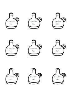 Mountain Dew Jug Template