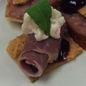 Jason Wood's Prairie Fire Pastrami Hors d'oeuvre 