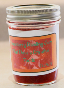 Strawberry Riesling Jam