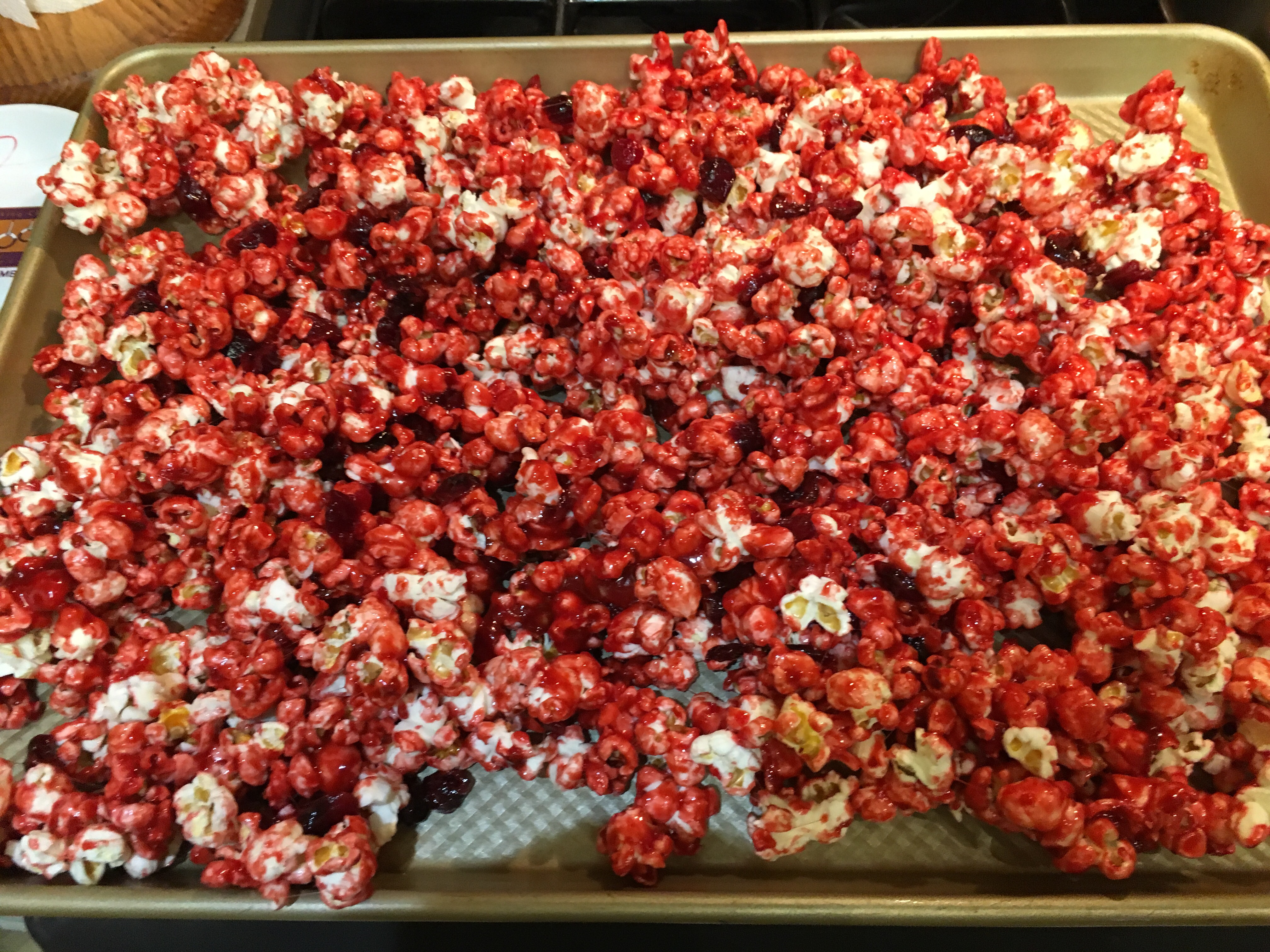 Christmas Goodies Cranberry Candy Corn - Creative Foods by Chef Dave ...