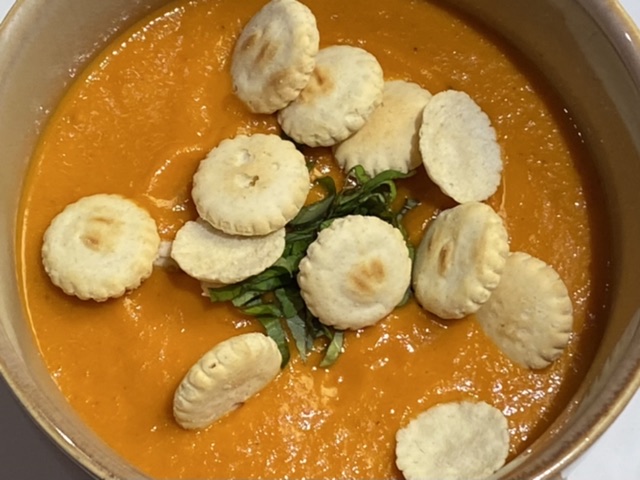 Cream of Homemade Tomato Soup